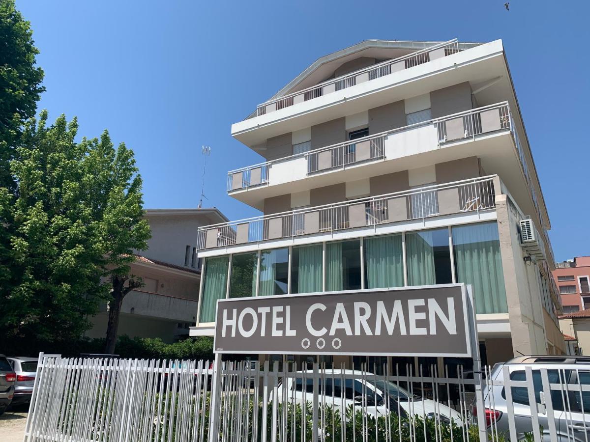 Hotel Carmen Riccione Exterior foto